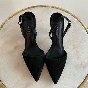 Tony Bianco Black Slingback Heel (US 8) - NWOT
